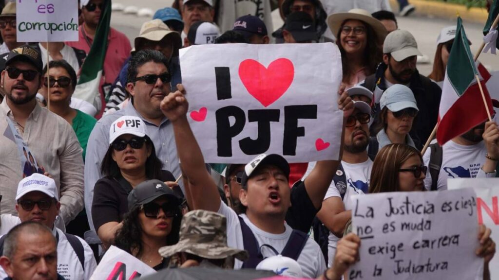 Trabajadores del Poder Judicial convocan megamarcha en CDMX.