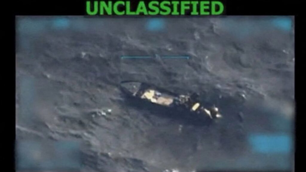 Ataque a narcolanchas en Estados Unidos