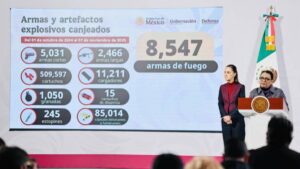 Iniciativas por la paz benefician a casi 3 millones de personas en México