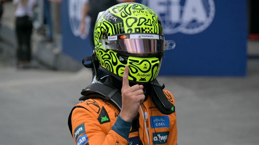 Norris manda en el GP de Brasil: consigue la pole y se afianza como líder en la F1