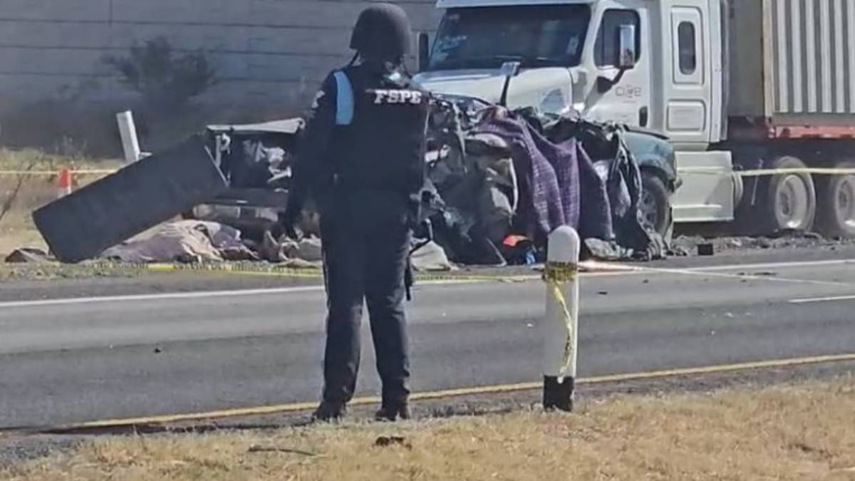 Jornaleros murieron en un accidente en la autopista Salamanca-León.