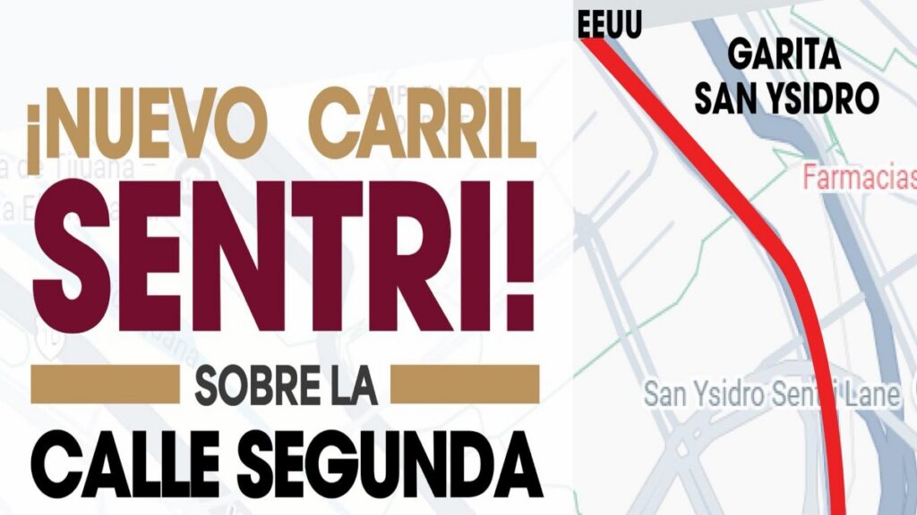Nuevo Carril Garita San Ysidro