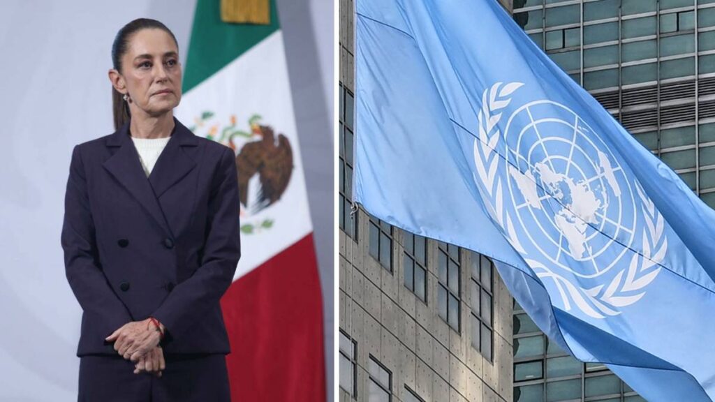 ONU condena acoso a Claudia Sheinbaum y reitera que la violencia contra mujeres debe denunciarse y erradicarse.