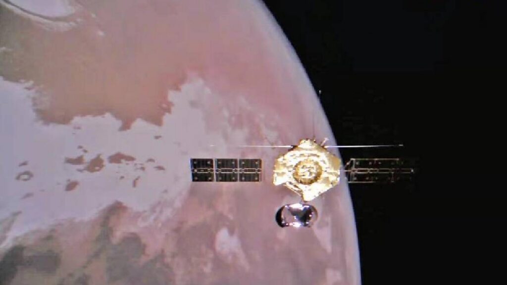 orbitador chino de Marte