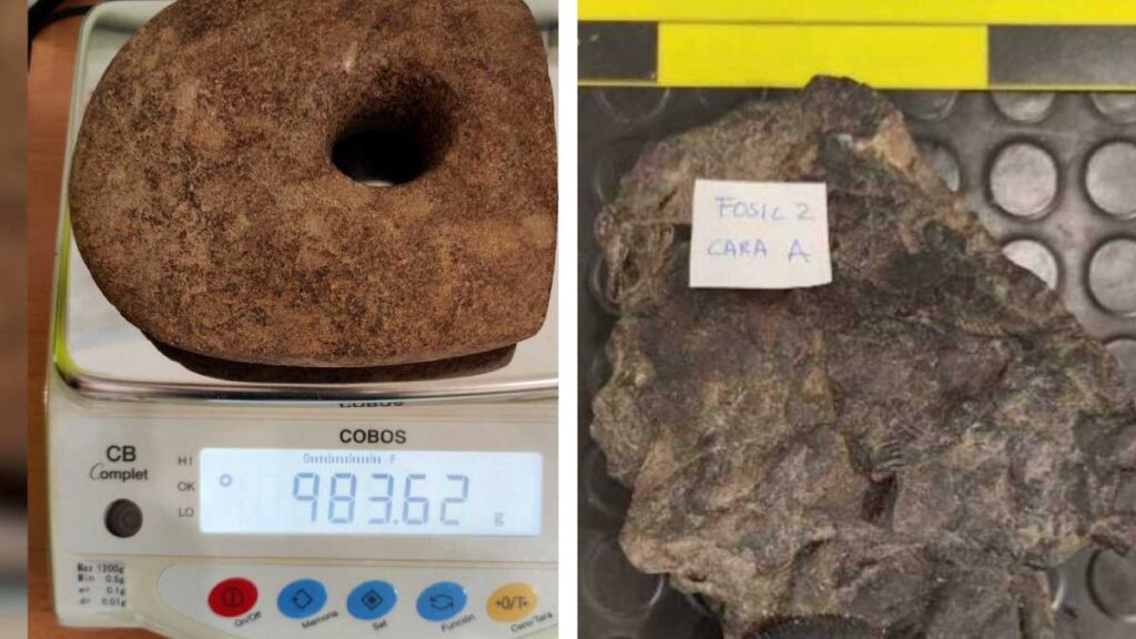 Piezas arqueológicas recuperadas en España