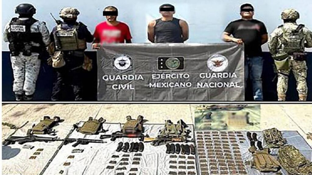 Operativos en Michoacán del 6 al 9 de noviembre dejaron cinco detenidos y el aseguramiento de droga, armas y explosivos como parte del Plan por la Paz.