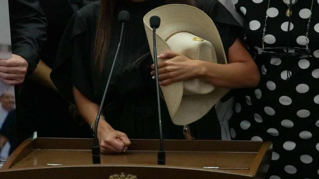 Movimiento del Sombrero llega a San Lázaro. Fuente: Cuartoscuro/Archivo