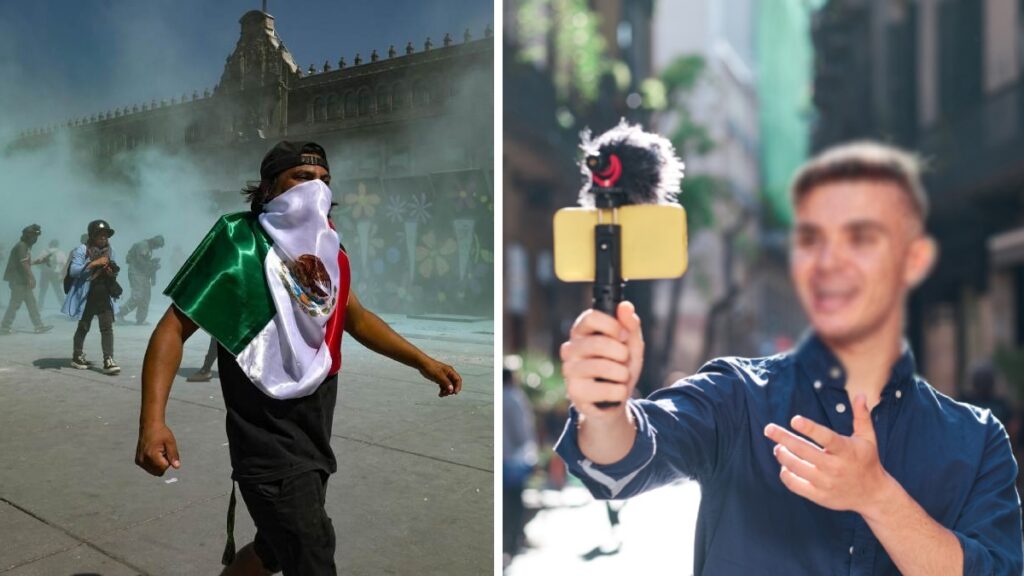 El joven que dejará México. Foto: Uno Tv/ Gettyimages