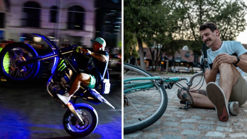 Indignación por agresión a ciclista. Foto: Cuartosocuro/Gettyimages