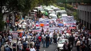Transportistas y campesinos encabezan las movilizaciones en CDMX para este 24 de noviembre