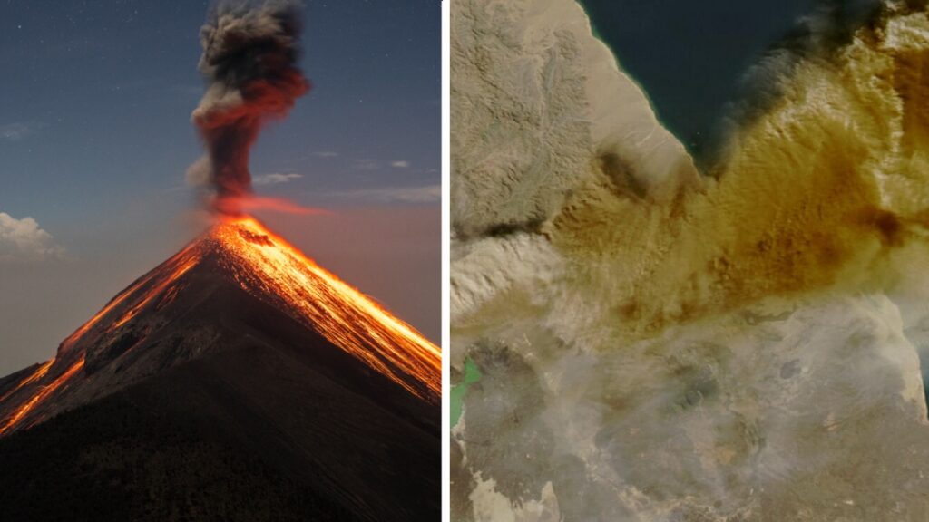 Imagen ilustrativa del volcán Hayli Gubbi. Foto: Gettyimages / AFP