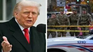 Trump califica como “acto de terrorismo” el tiroteo contra guardias nacionales en Washington