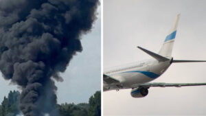 VIDEO impactante: se estrella y explota avión al despegar en Kentucky