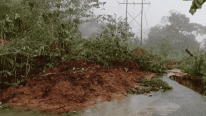 Frente frío número 13 deja afectaciones en nueve municipios de Chiapas