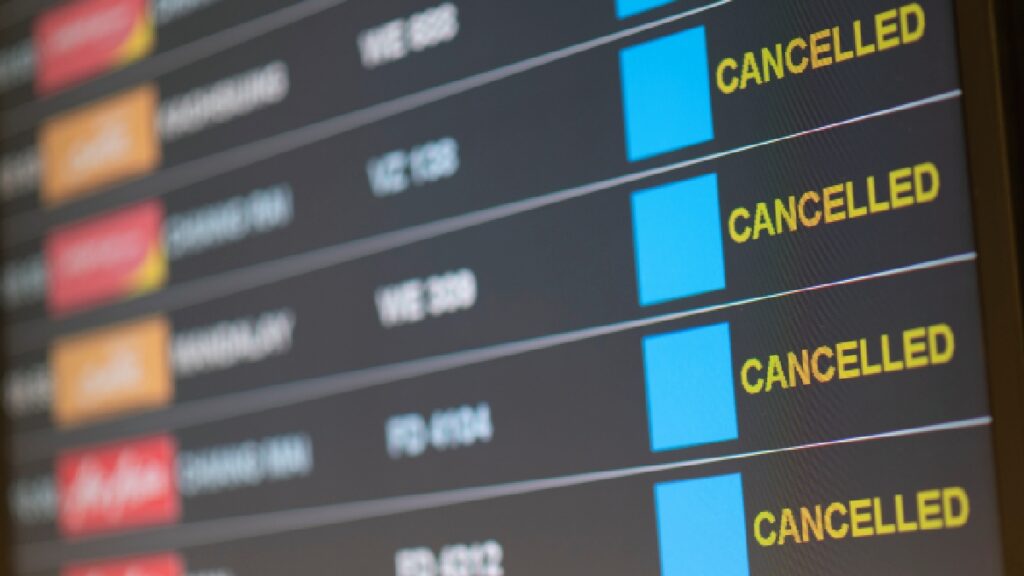 Más de 200 vuelos cancelados por huelgas de pilotos. Foto: Gettyimages