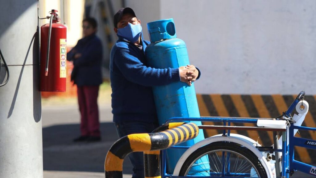 Racionamiento de gas LP en estados de México.