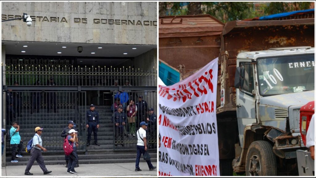 Segob invita a transportistas a reunirse el lunes y evitar megabloqueo