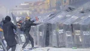 Segob condena violencia en marcha de Generación Z en CDMX