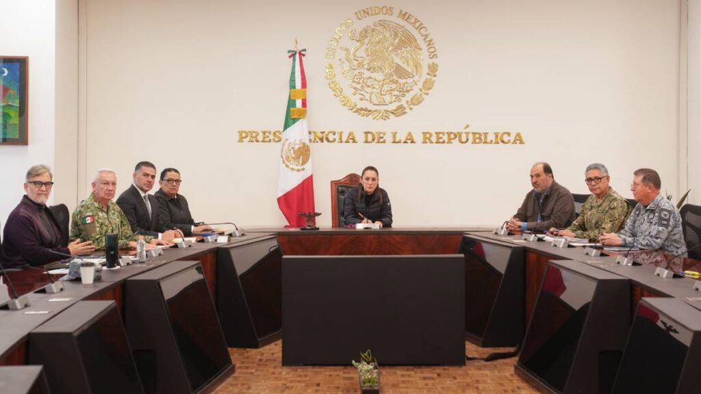 Tras el asesinato del alcalde de Uruapan, Gabinete de Seguridad sesiona de manera urgente en Palacio Nacional