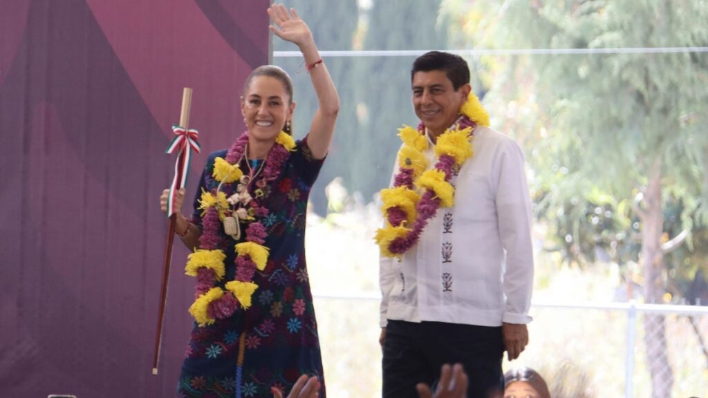 Sheinbaum en la Mixteca