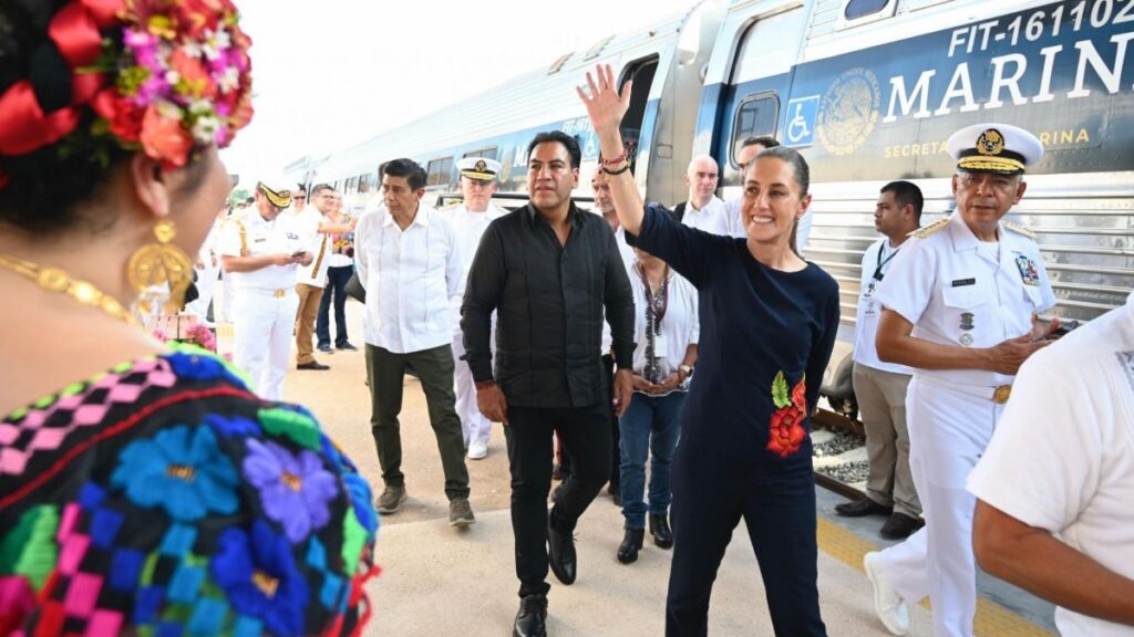 Línea K del Tren Interoceánico: Presidenta Claudia Sheinbaum inaugura estaciones Tonalá y Arriaga en Chiapas
