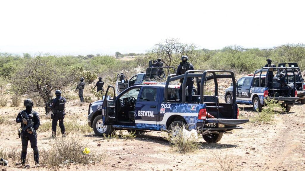 Descubren 7 cuerpos sin vida en los límites de Zacatecas y San Luis Potosí.