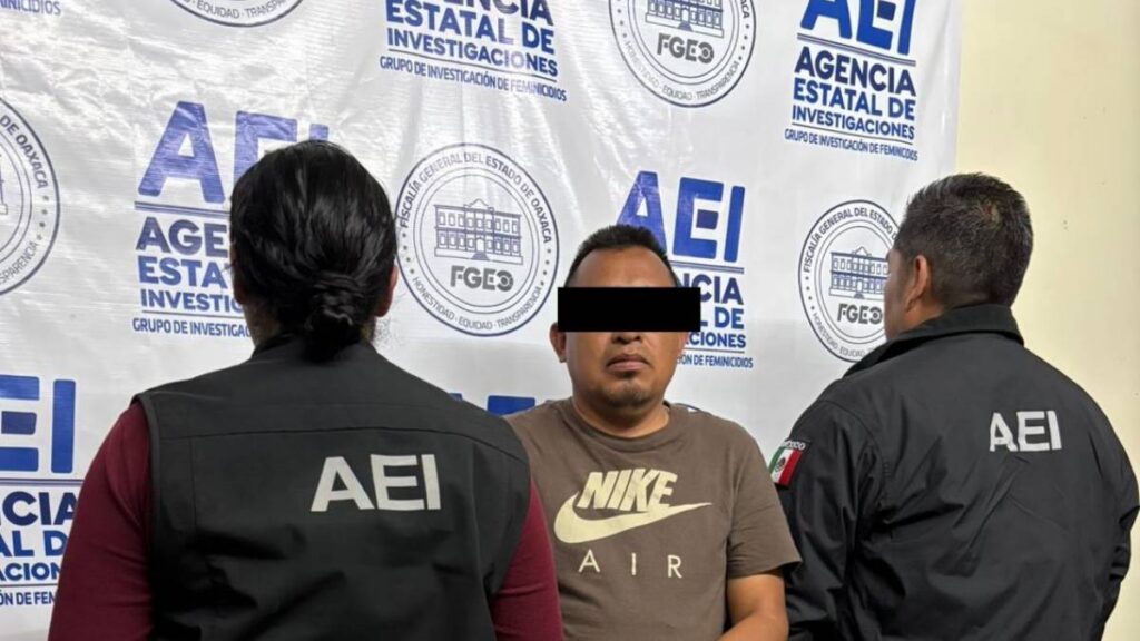 Detuvieron a sujeto que mató a su pareja en 2019 en Oaxaca.