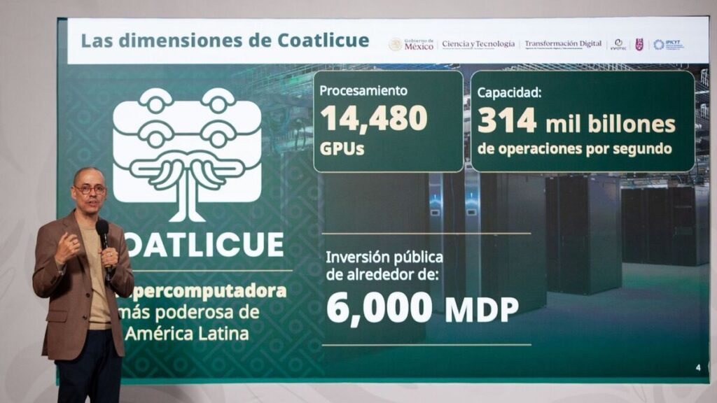 ¿Qué es Coatlicue, la supercomputadora mexicana?
