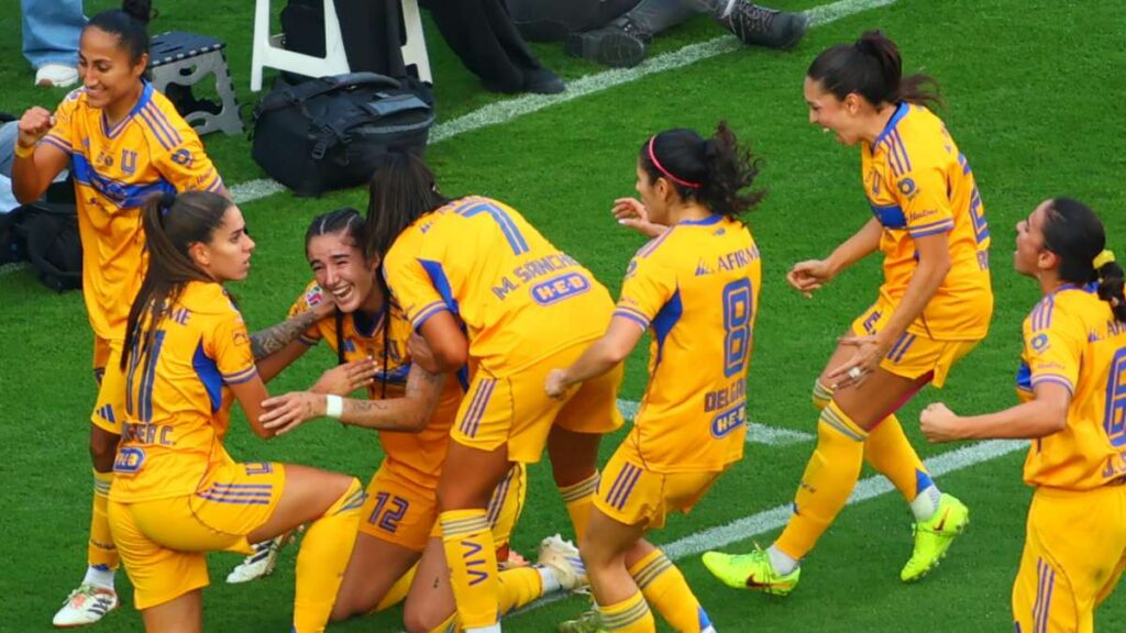 Tigres derrota al América y obtiene su séptima estrella en la Liga MX Femenil