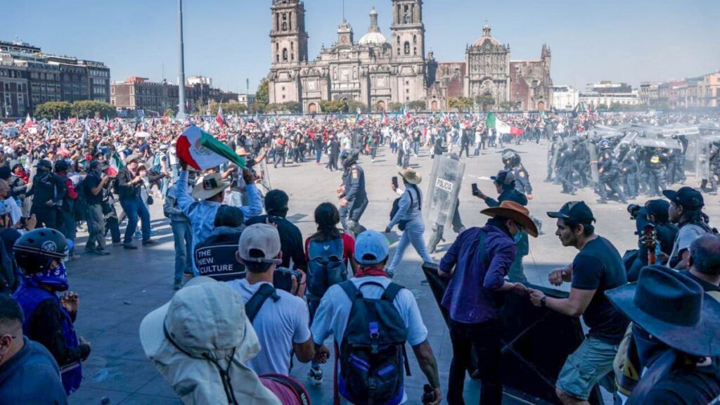 Vinculan a proceso a 5 por marcha de Generación Z; CDHCM resalta acompañamiento
