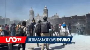 Marcha de la Generación Z en vivo: tensión y confrontaciones en el Zócalo CDMX