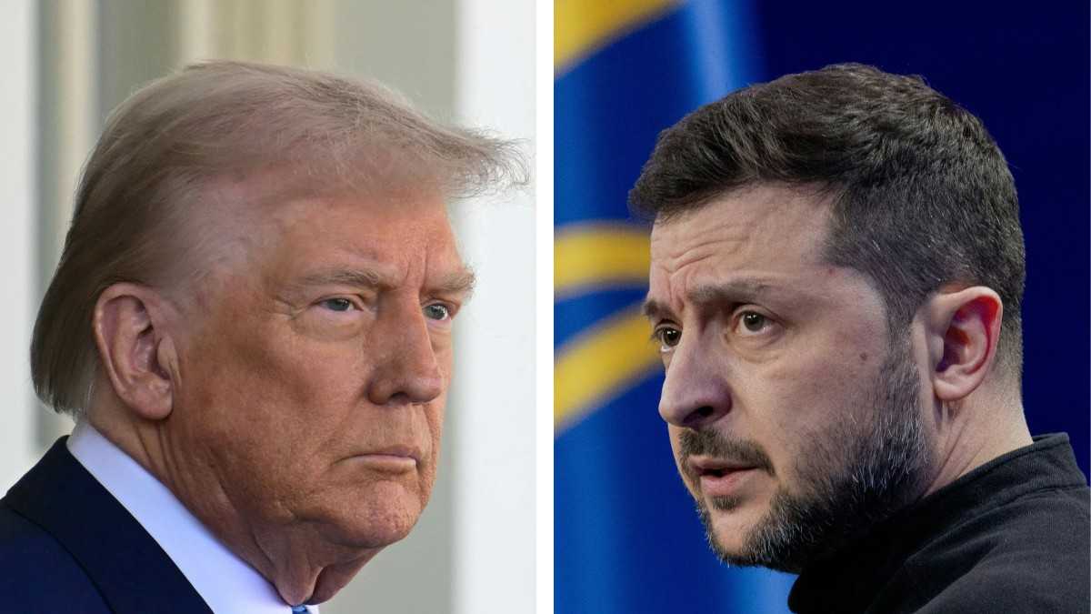 Trump acusa a Zelensky de "no querer poner fin" a la guerra en Ucrania
