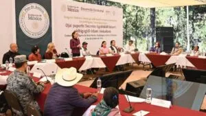 Sheinbaum anuncia refuerzo de seguridad en el Triángulo Dorado y restitución de tierras