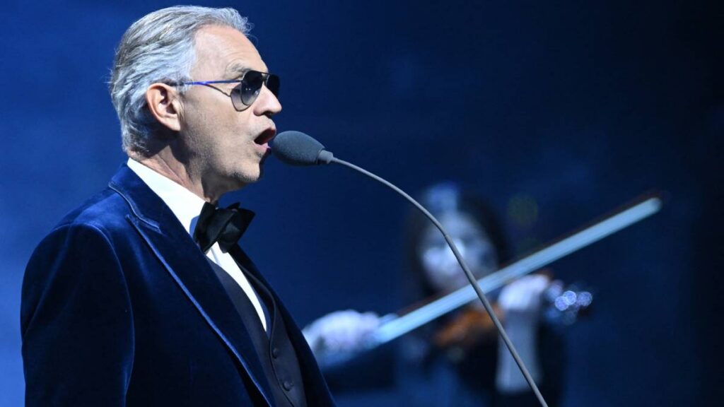 La impresionante presentación de Andrea Bocelli en el sorteo del Mundial 2026: video