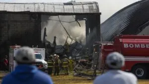 Revelan nombres de las 10 víctimas del desplome de avioneta en Edomex