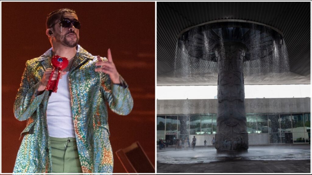 Se le llamó la atención: INAH responde a polémica sobre fotografía de Bad Bunny en el Museo de Antropología