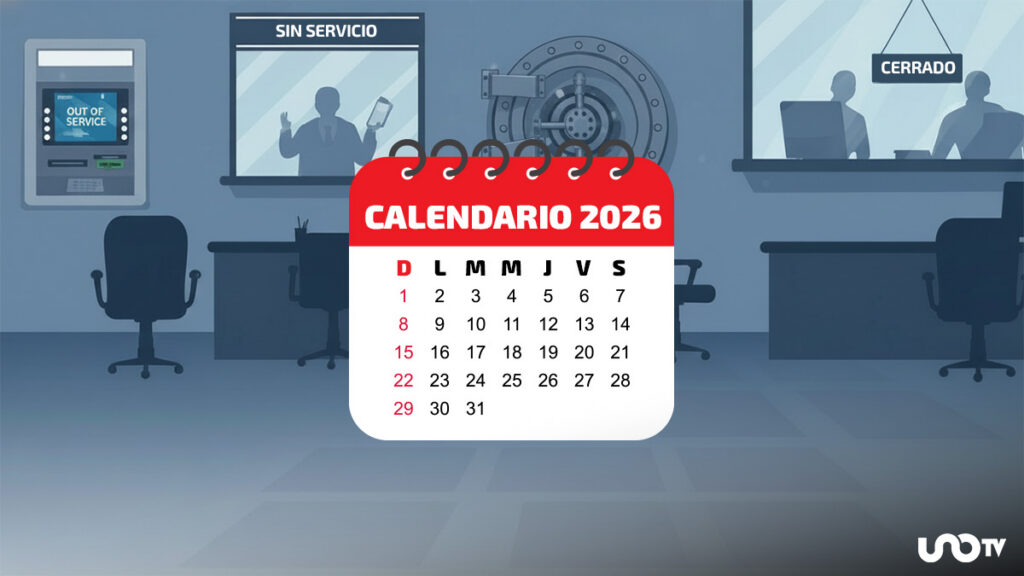 Días de 2026 en que no abrirán los bancos en México