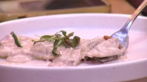 Cena navideña a la italiana: Ravioles en nogada; innovación que se fusiona con la cocina mexicana