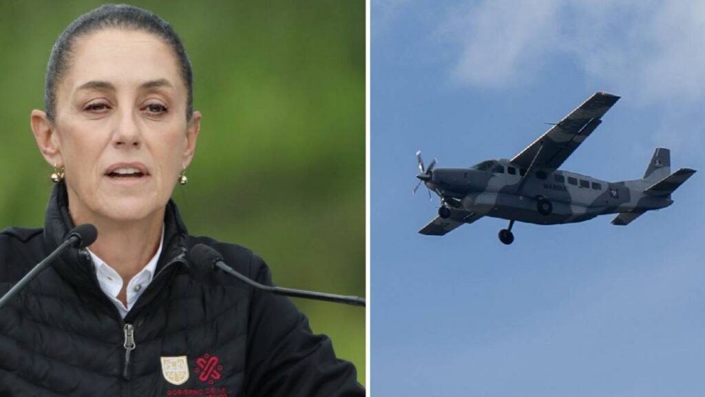 Sheinbaum dijo que la caja negra del avión de la Marina accidentado en Texas permitirá conocer las causas del desplome.