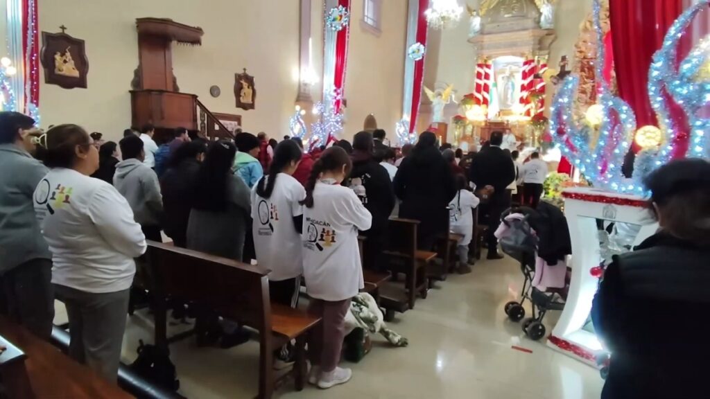 Con misa de fin de año, madres buscadoras piden en Michoacán por el regreso de sus desaparecidos