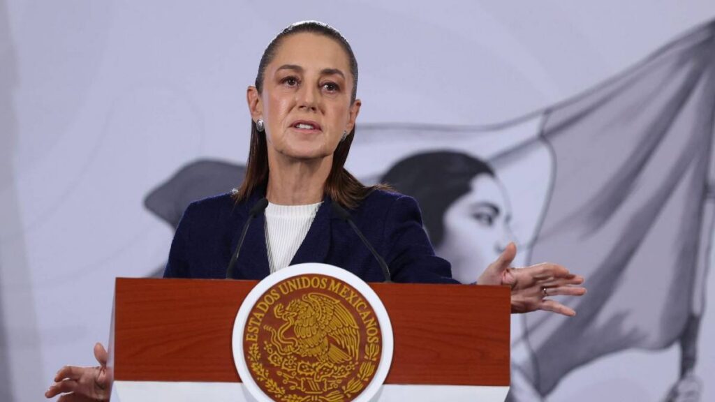 Claudia Sheinbaum, presidenta de México.