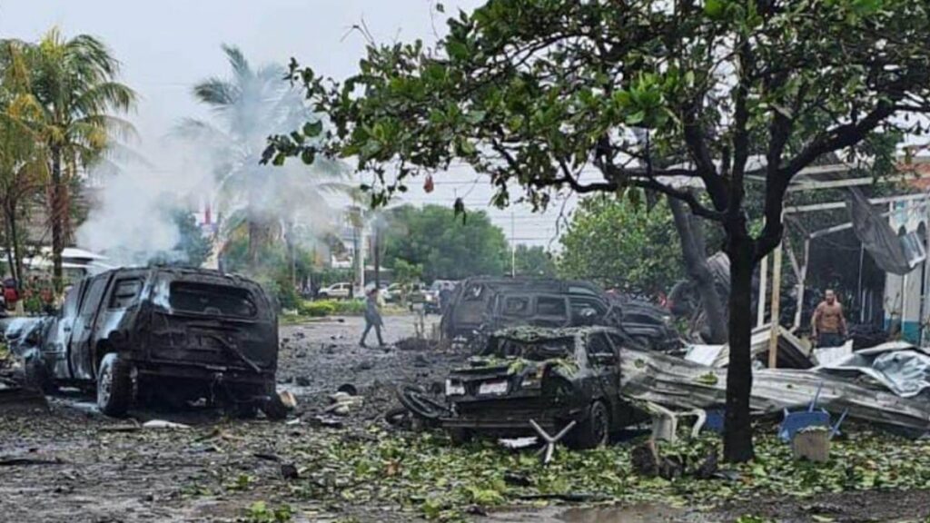 Explosión en Coahuayana, Michoacán