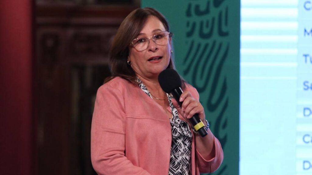 Rocio Nahle, gobernadora de Veracruz.