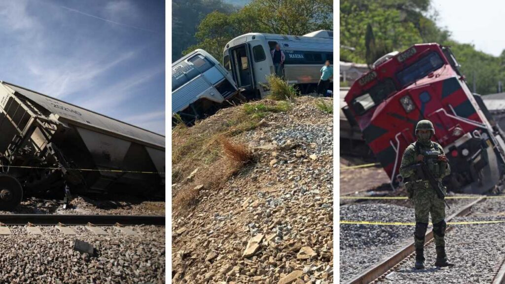 Descarrilamientos de trenes en México