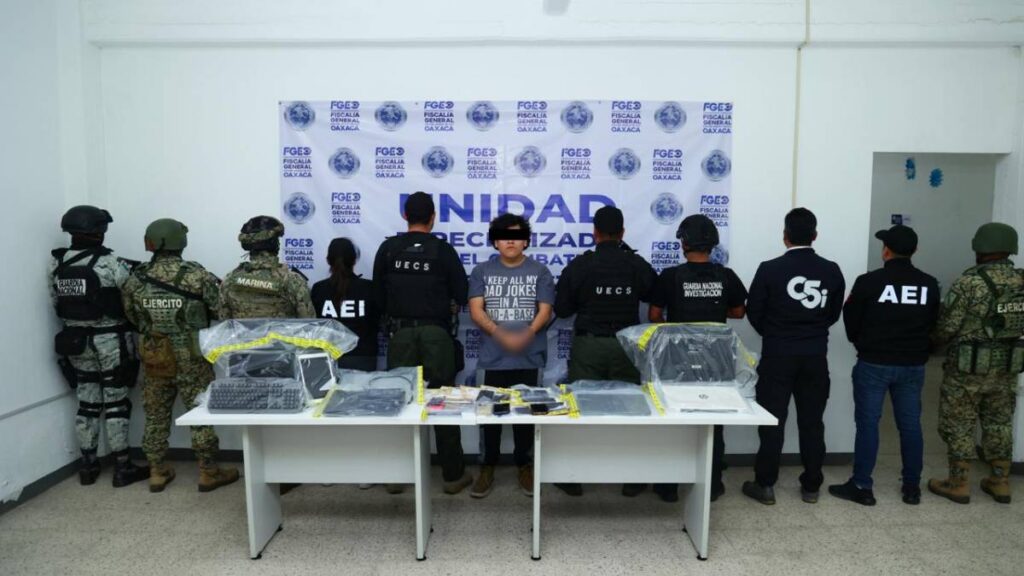 En Oaxaca detuvieron a presunto vendedor de pornografía infantil.