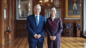 Claudia Sheinbaum sostiene reunión con el nuevo presidente del Consejo Coordinador Empresarial