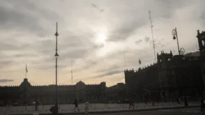 Martes 2 de diciembre sin lluvias, pero con cielo nublado en CDMX