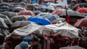 Lluvia en casi todo el país para este viernes 5 de diciembre por frente frío 18