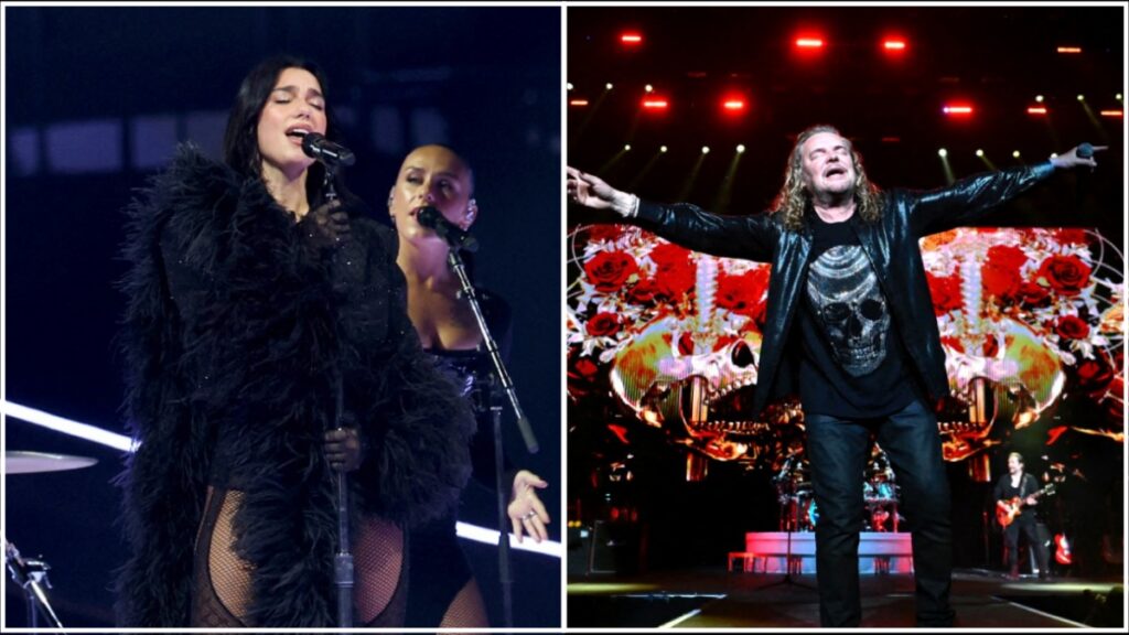 Dua Lipa sorprende al cantar "Oye mi amor" con Fher de Maná en su segundo concierto en la CDMX