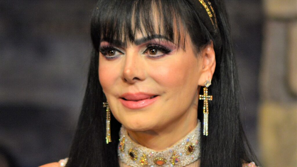 El vestido de Maribel Guardia con el rostro de Julián que conmovió en la Basílica de Guadalupe
